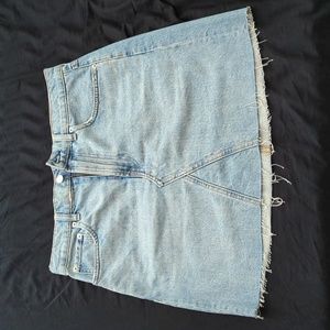 Everlane denim skirt